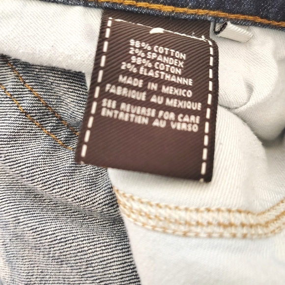 7 For All Mankind Men's Dark Blue Relaxed Jeans - Picture 7 of 7